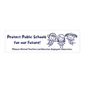 Protect Public Schools Bumper Sticker — Support Missouri Teachers & Education
