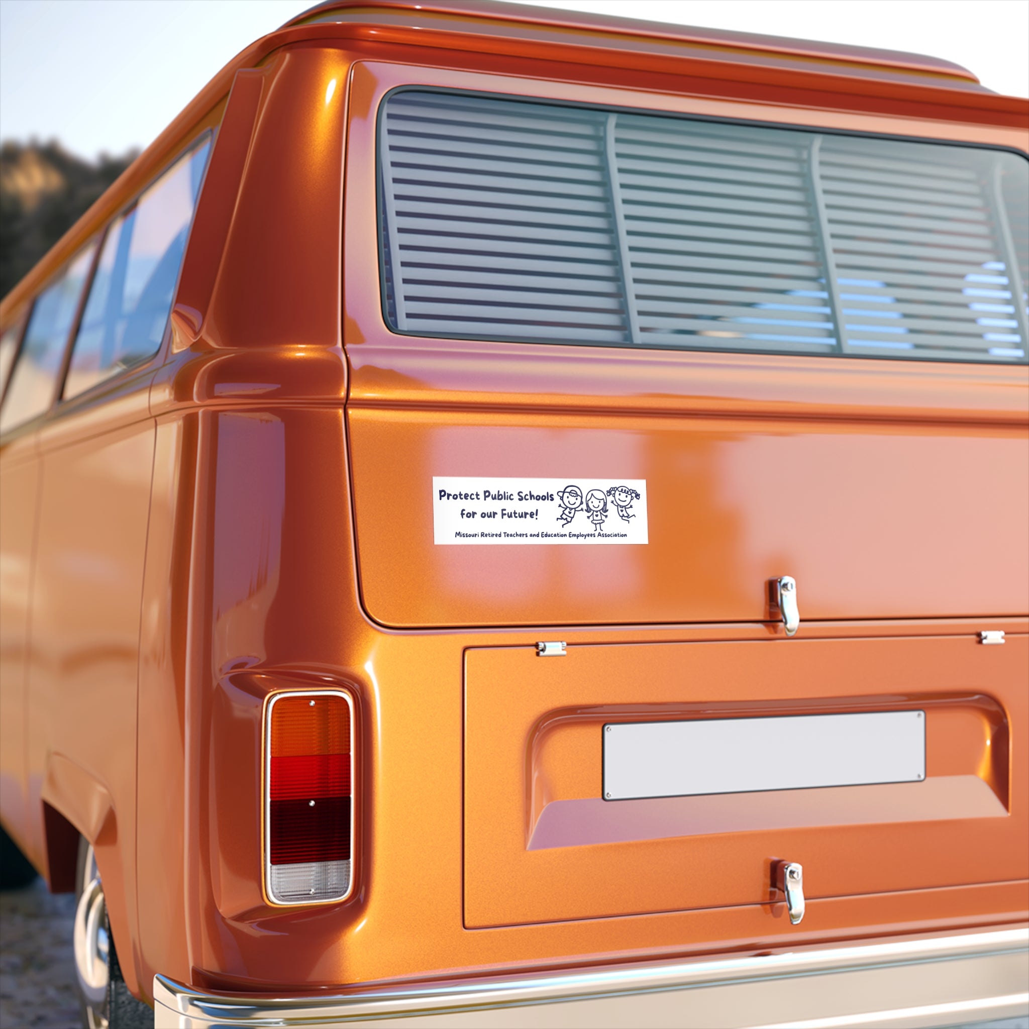 Protect Public Schools Bumper Sticker — Support Missouri Teachers & Education
